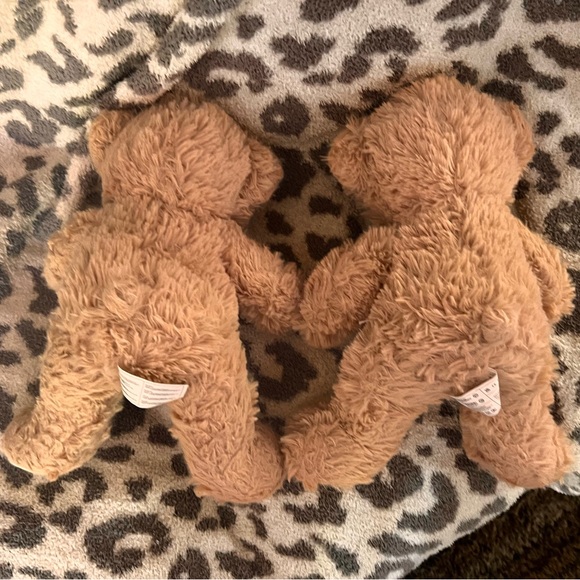 Two 10” Stuffed Teddy Bears - Picture 2 of 3